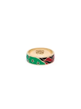 Anello con bandiera