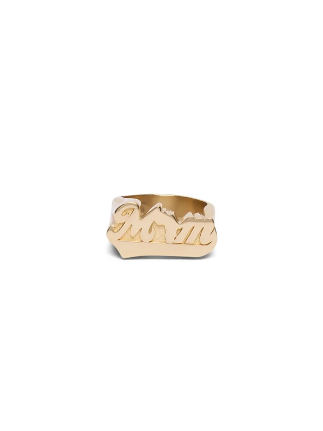Anello "Mom" in oro