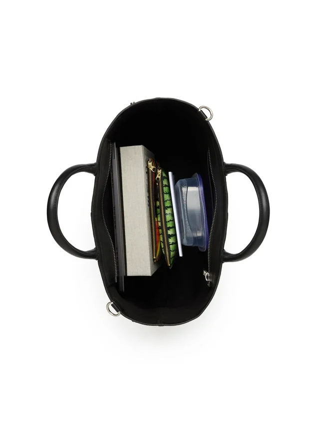 Borsa in pelle “Cotton Wreath” grande