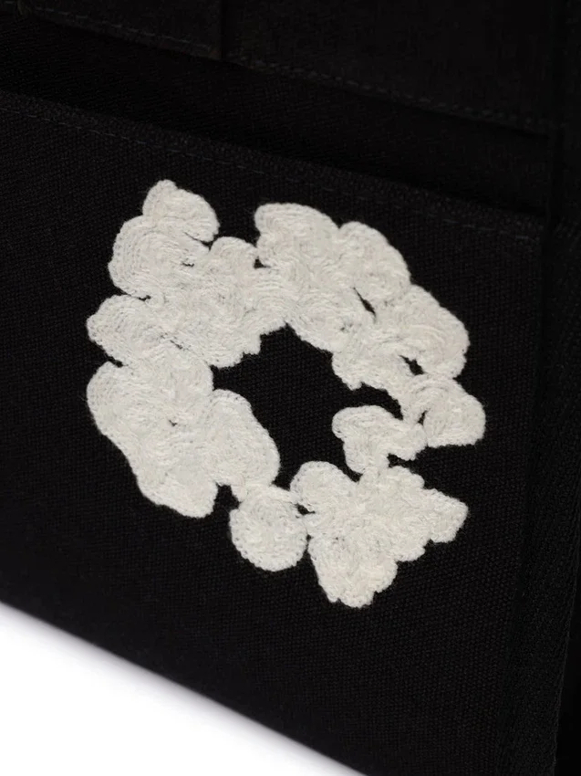 Borsa in tela Cotton Wreath, piccola