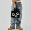 Borsa in tela Cotton Wreath, piccola
