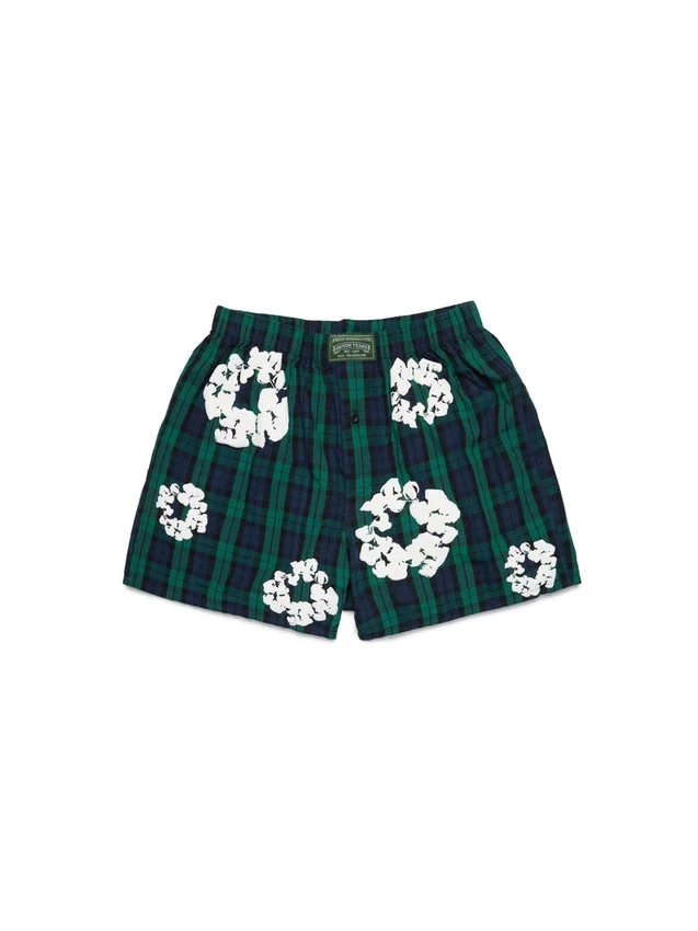 Boxer con ghirlanda in cotone, confezione da 3, multicolore