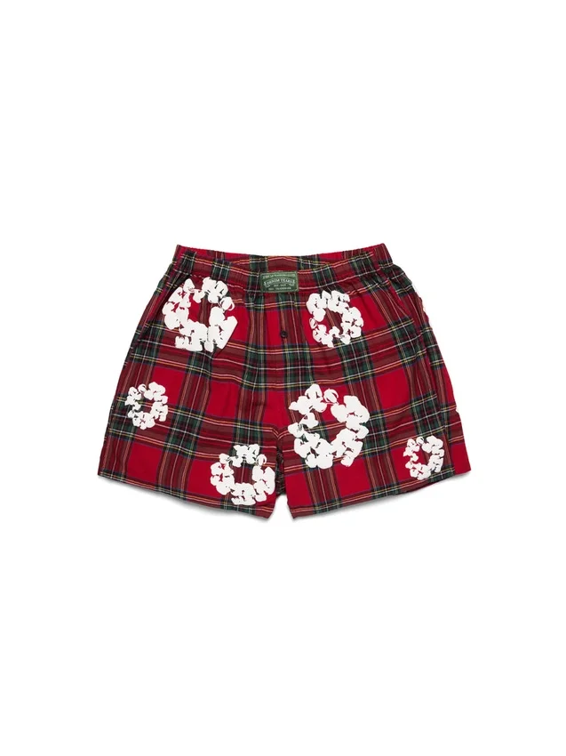 Boxer con ghirlanda in cotone, confezione da 3, multicolore