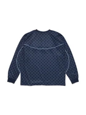 Camicia da tiro blu navy