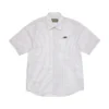 Camicia DT Panther a maniche corte con bottoni, bianca