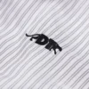 Camicia DT Panther a maniche corte con bottoni, bianca