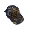 Cappellino da camionista DT con motivo a timbri, blu navy