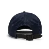 Cappellino da camionista DT con motivo a timbri, blu navy