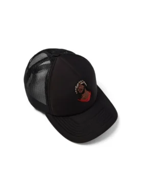 Cappellino da camionista in cotone con corona