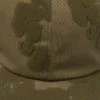 Cappellino floccato "Cotton Wreath" color cuoio