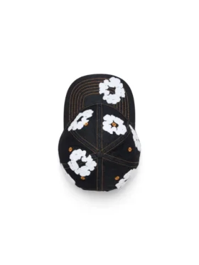 Cappellino in Denim grezzo “Cotton Wreath” – Indaco lavato