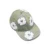 Cappellino in Denim grezzo Cotton Wreath, lavaggio sporco