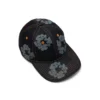 Cappellino in Denim grezzo "Mono Cotton Wreath" Indaco lavato