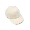Cappellino in Denim Mono U color crema