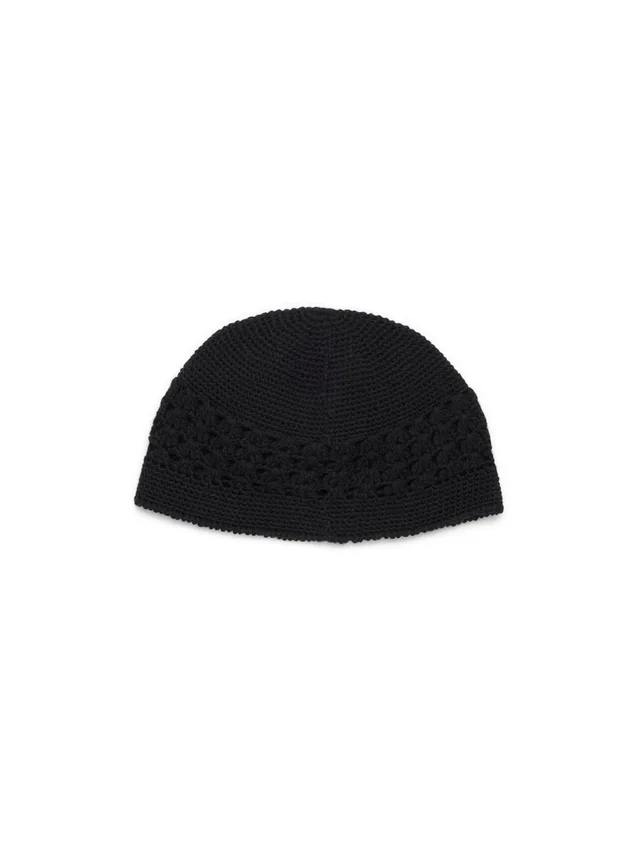 Cappellino Kufi nero