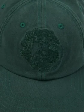 Cappellino Mono Denim U verde scuro