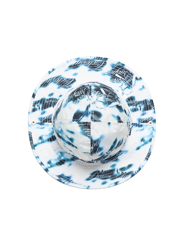 Cappello a secchiello Cloud Camo bianco