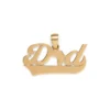 Ciondolo “Dad” in oro