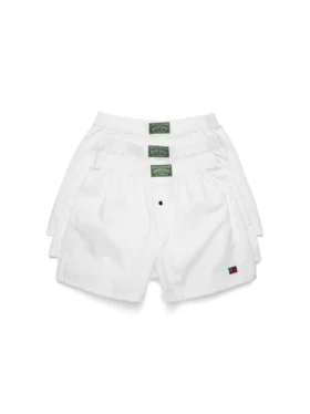 Confezione da 3 boxer bianchi