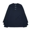 Confezione da 3 magliette a maniche lunghe DT Flag blu navy