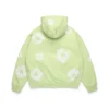 Cotton Wreath Hoodie con cappuccio e zip, color menta