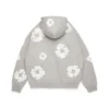 Cotton Wreath Hoodie Grigio