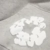 Cotton Wreath Hoodie Grigio