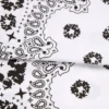 Cotton Wreath Paisley bandana bianca
