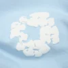 Cotton Wreath Sweatpant in cotone, blu polvere