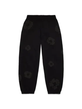 Cotton Wreath Sweatpant neri