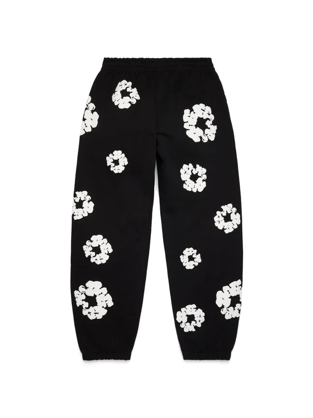 Cotton Wreath Sweatpant neri
