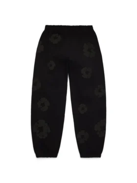 Cotton Wreath Sweatpant neri