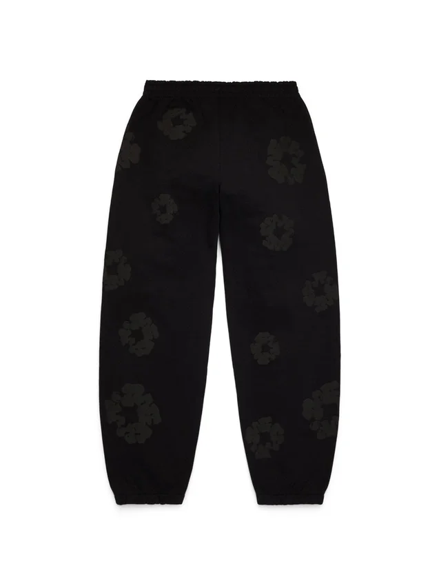 Cotton Wreath Sweatpant neri