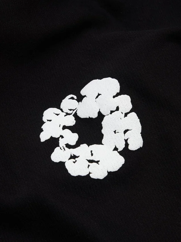 Cotton Wreath Sweatpant neri