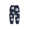 Cotton Wreath Sweatpant per bambini blu navy