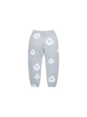 Cotton Wreath Sweatpant per bambini, grigi