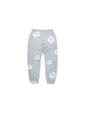 Cotton Wreath Sweatpant per bambini, grigi
