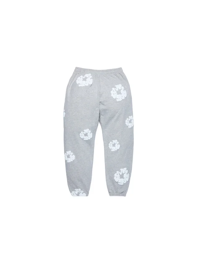 Cotton Wreath Sweatpant per bambini, grigi