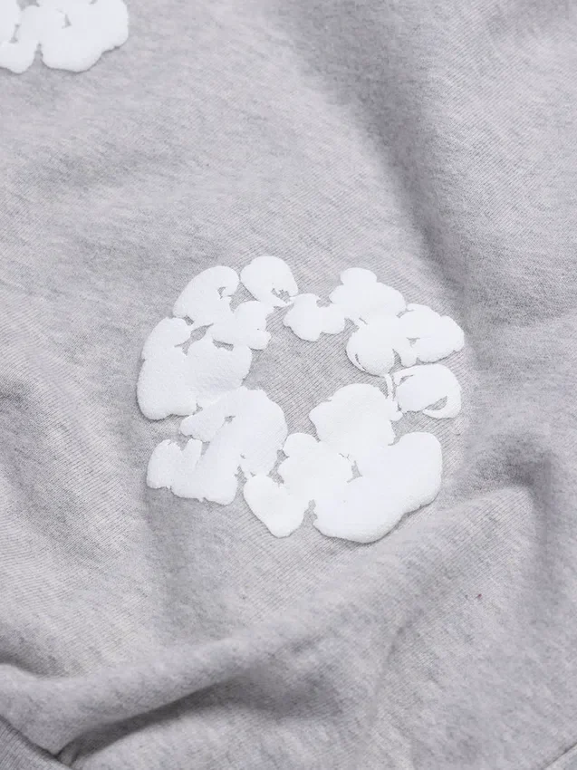 Cotton Wreath Sweatpant per bambini, grigi