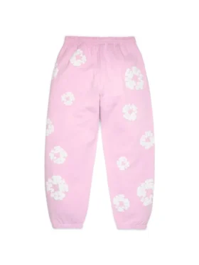 Cotton Wreath Sweatpant rosa cipria