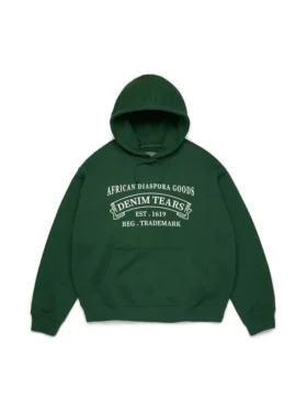Felpa con cappuccio ADG verde