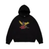 Felpa con cappuccio Black Cherub, nera