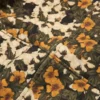 Felpa con cappuccio e zip con stampa floreale Libertas