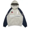 Felpa con cappuccio e zip Libertas Rugby