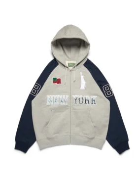 Felpa con cappuccio e zip Libertas Rugby