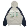 Felpa con cappuccio e zip Libertas Rugby