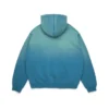 Felpa con cappuccio e zip "Peace Wreath Knockout" blu
