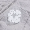 Felpa con cappuccio e zip per bambini "Cotton Wreath Hoodie" Grigio