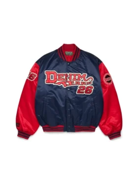 Giacca da baseball DT Varsity blu navy
