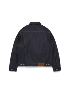 Giacca in denim con cimosa